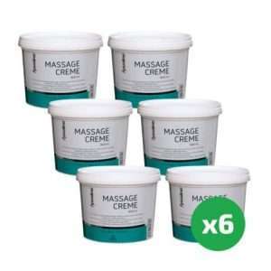 Massagekräm: 800 g X 6